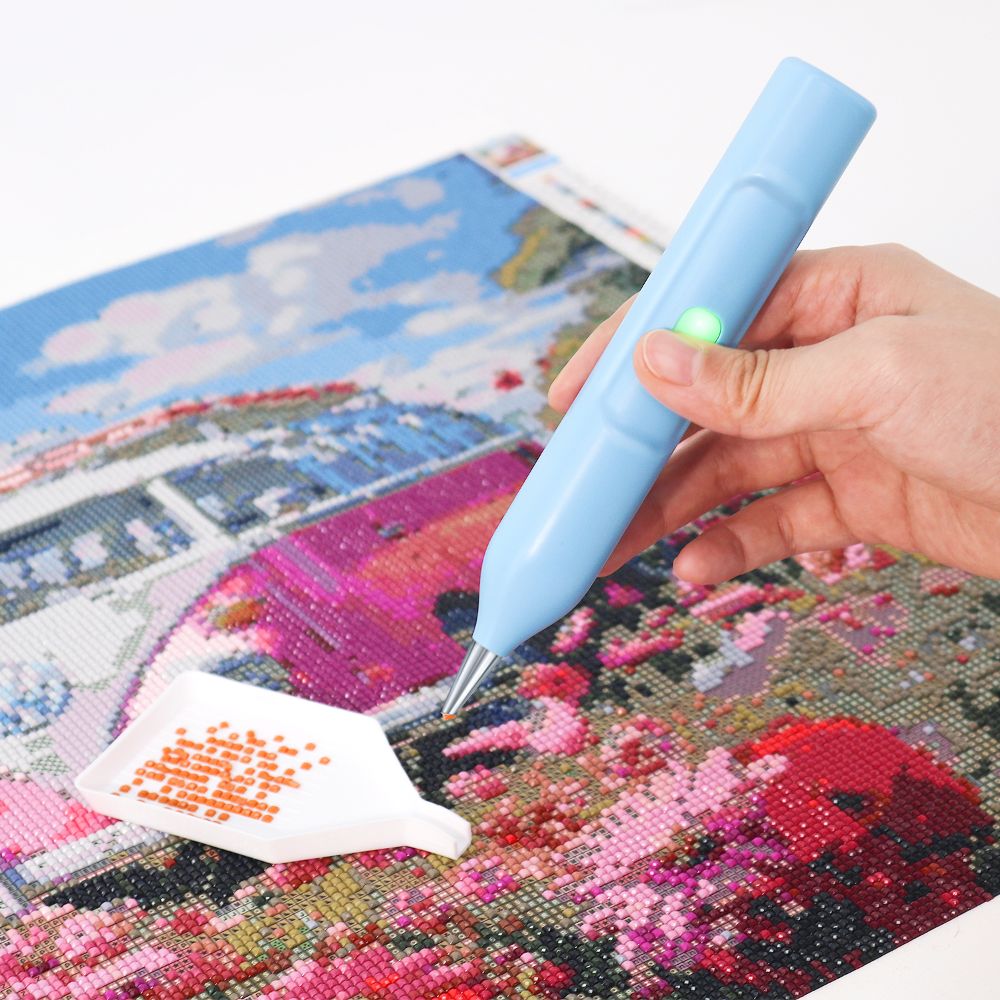 Elektrische Diamond Painting Pen - 6 Kleuren
