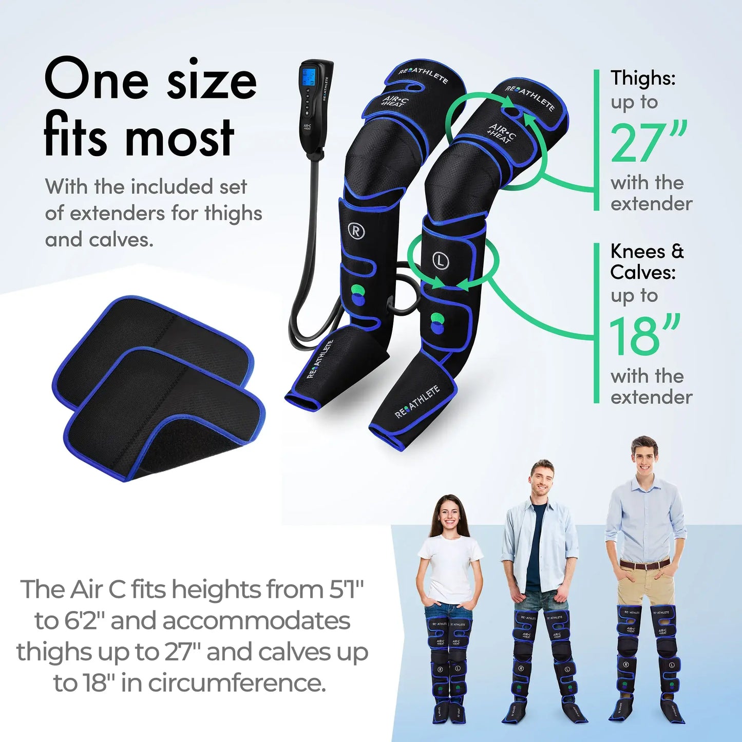 Air∙C PureRelief PRO+™ Total Leg Massager